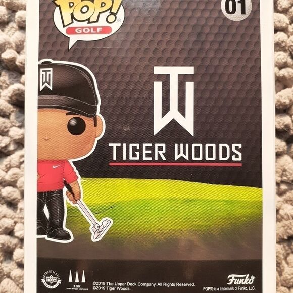 Tiger Woods Funko Pop  - Picture 5 of 6